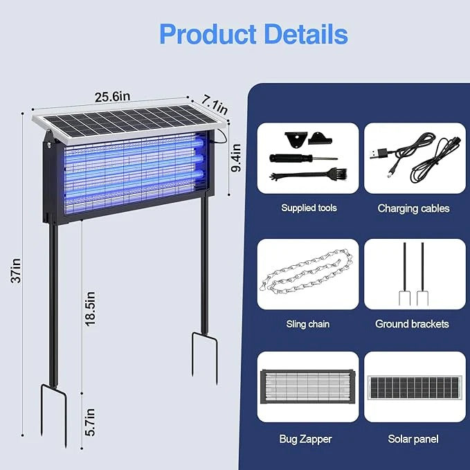 HOOMA© Solar Bug Zapper