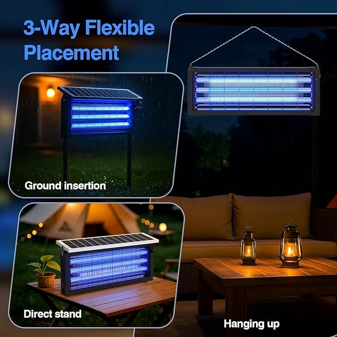 HOOMA© Solar Bug Zapper