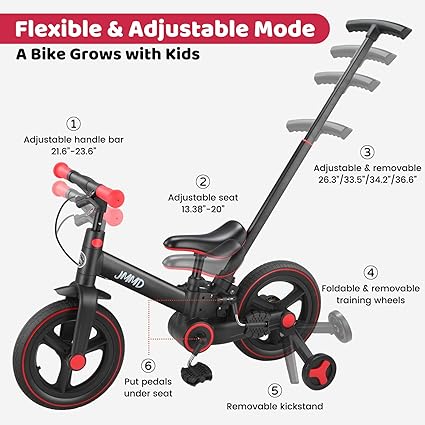 6 in 1 Toddler Bike