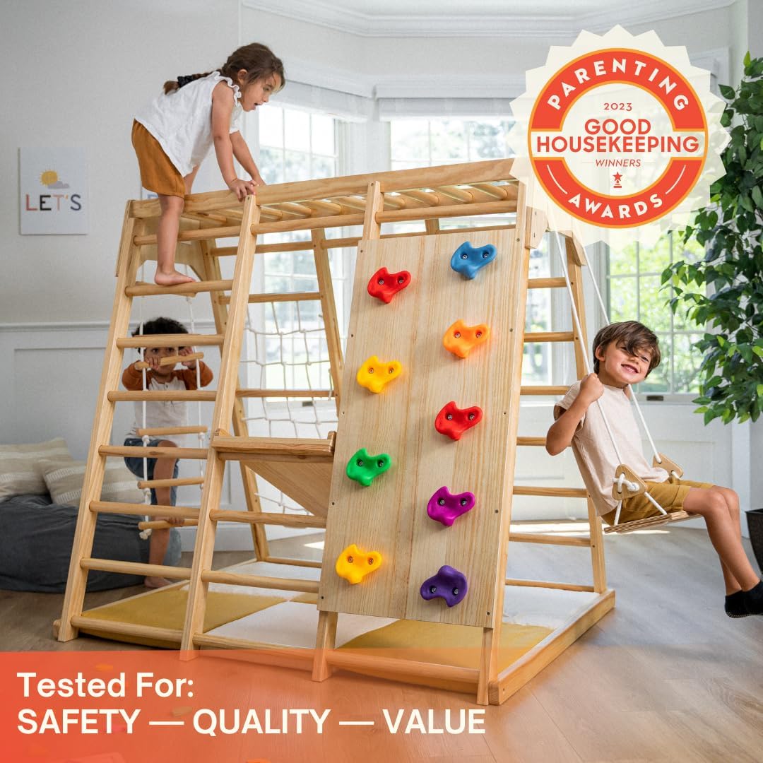 Indoor Playground 7-in-1 Jungle Gym