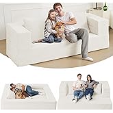 4-in-1 Convertible Folding Sofa Bed