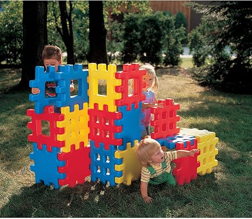 Little Tikes Big Waffle Block Set - 18 pieces