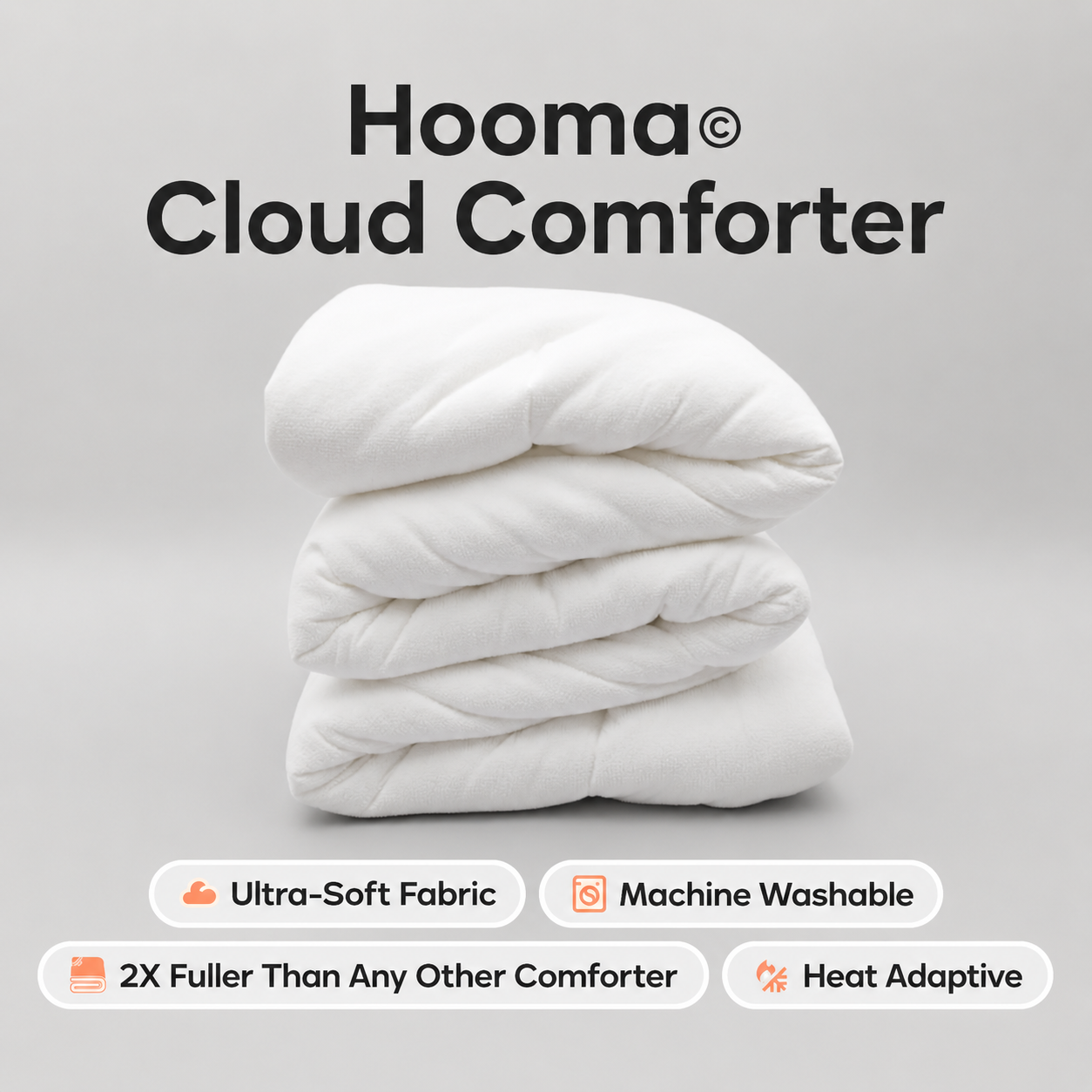 HOOMA© Cloud Comforter