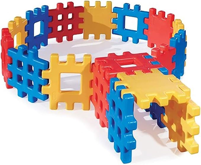 Little Tikes Big Waffle Block Set - 18 pieces