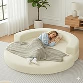 Futon Sofa Bed with Pillow