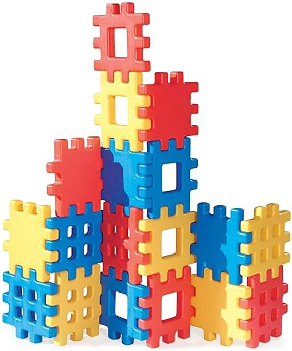 Little Tikes Big Waffle Block Set - 18 pieces