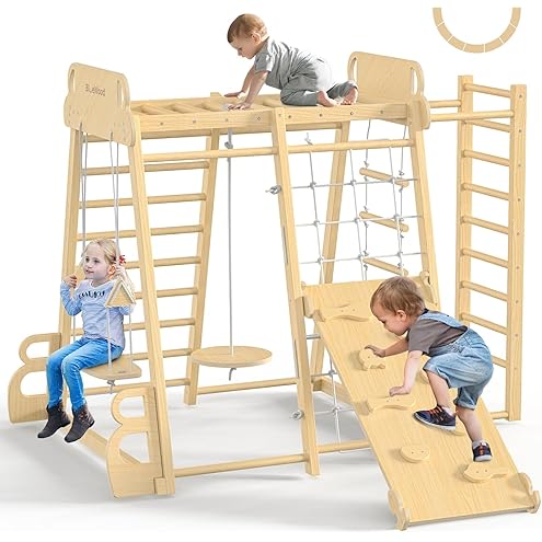 Indoor Playground 7-in-1 Jungle Gym