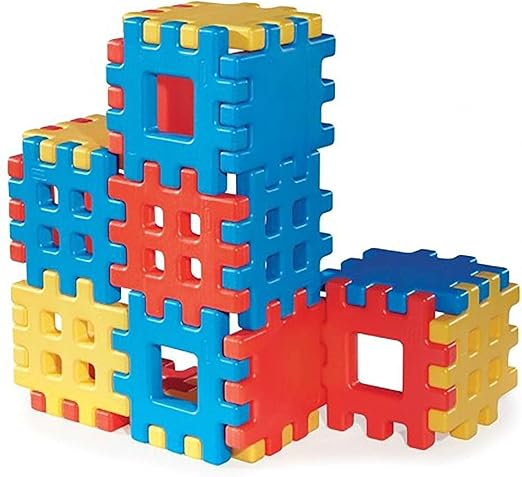 Little Tikes Big Waffle Block Set - 18 pieces