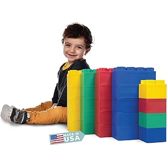 Little Tikes Big Waffle Block Set - 18 pieces