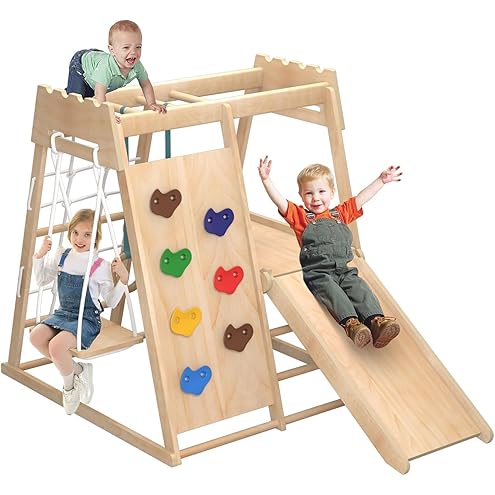Indoor Playground 7-in-1 Jungle Gym