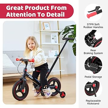 6 in 1 Toddler Bike