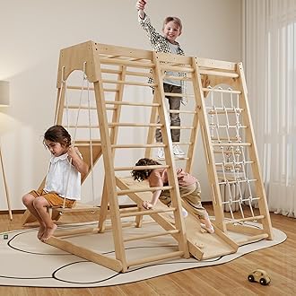 Indoor Playground 7-in-1 Jungle Gym
