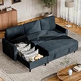 4-in-1 Convertible Folding Sofa Bed