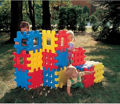 Little Tikes Big Waffle Block Set - 18 pieces