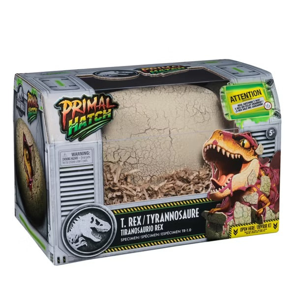 Jurassic World Primal Hatch Interactive Dino Action Figure