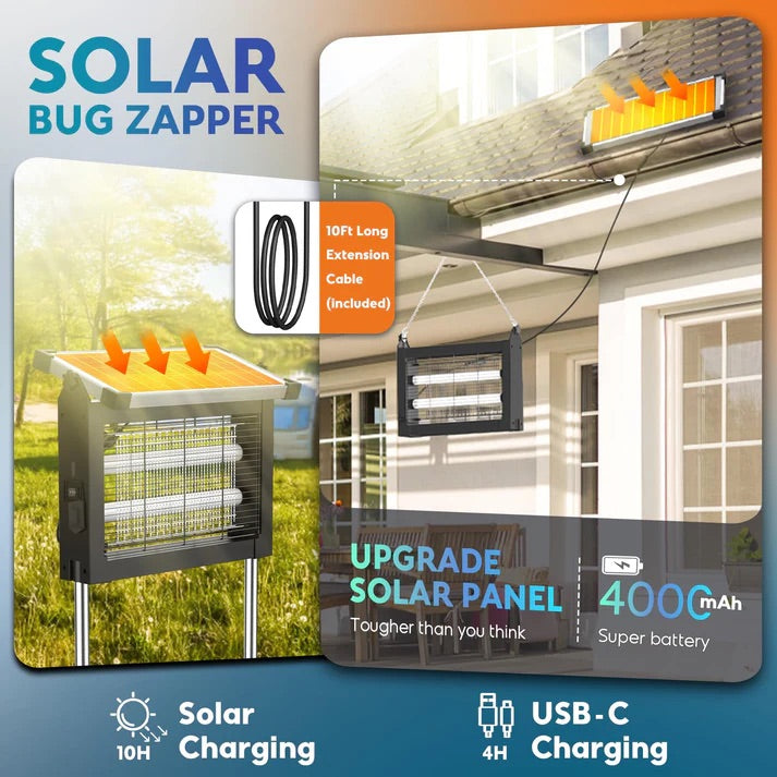 HOOMA© Solar Bug Zapper