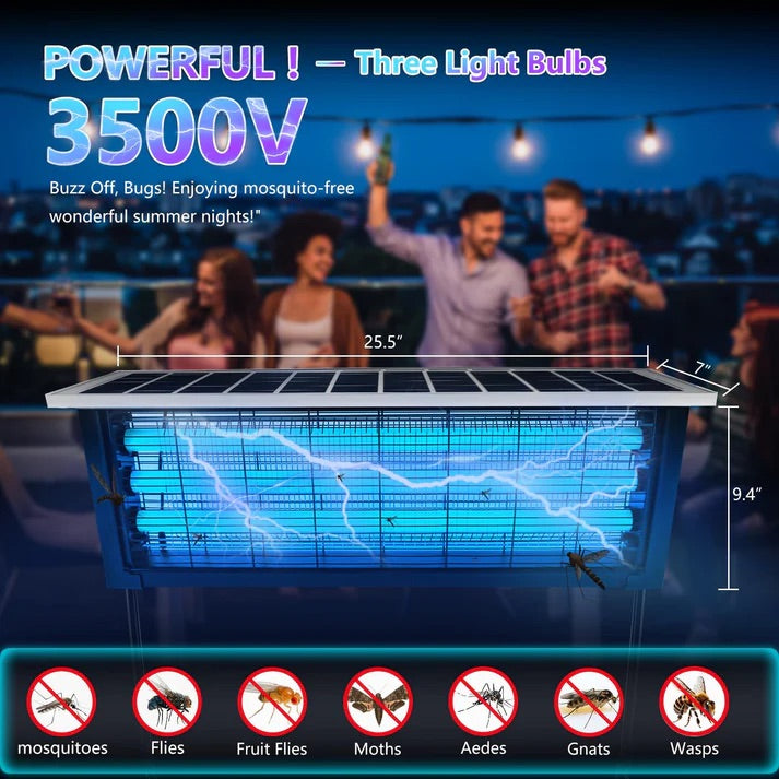 HOOMA© Solar Bug Zapper