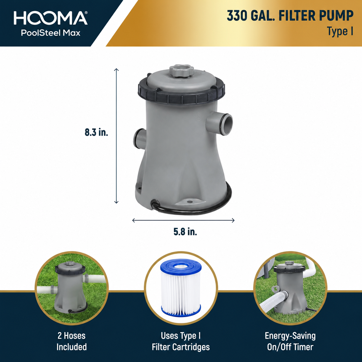 HOOMA© SteelPool